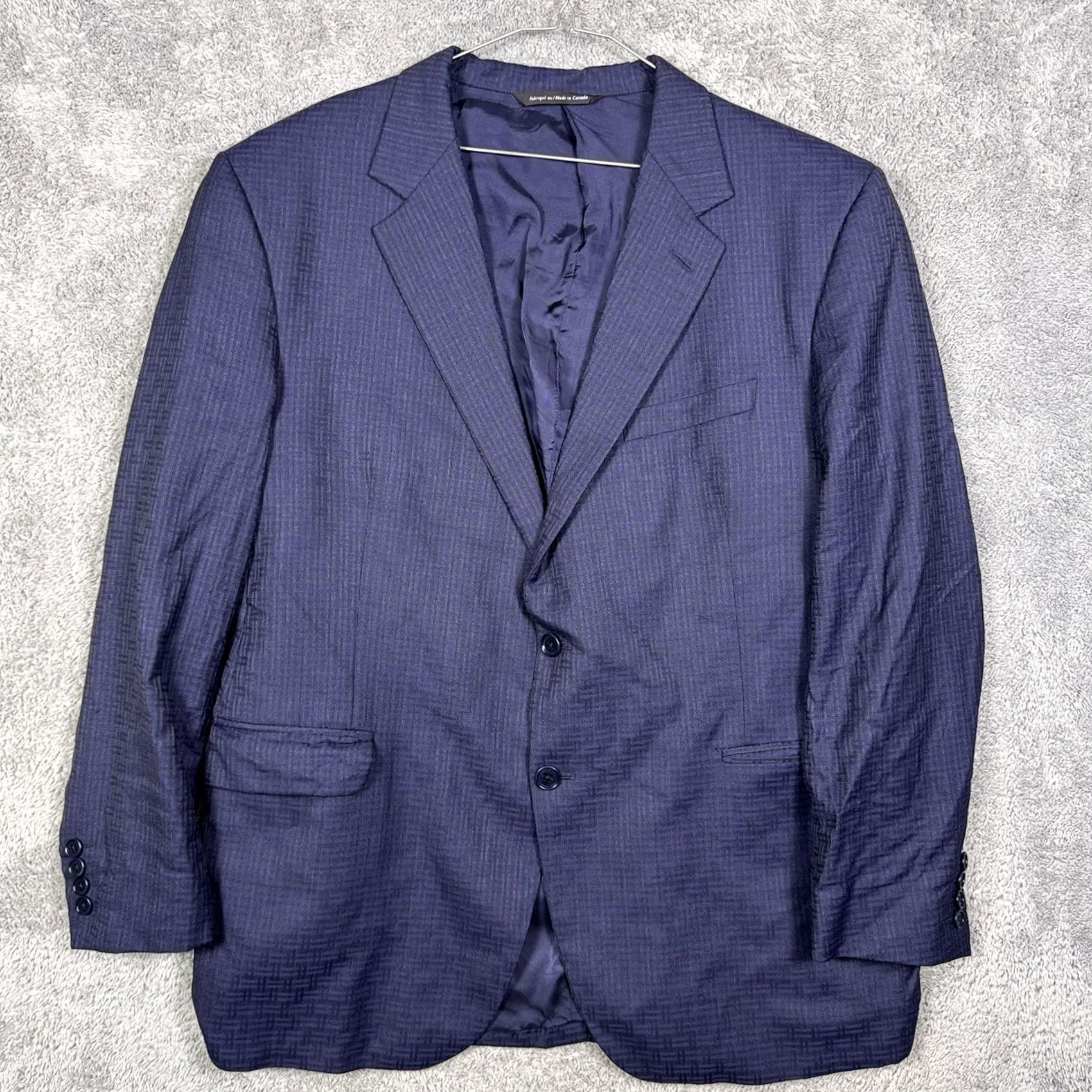 Tallia Coppley Sport Coat Mens 42R Fratelli Tallia Di Delfino Napoli Wool Blazer Suit - Business Formal - Italy Size 42R - 4 Thumbnail