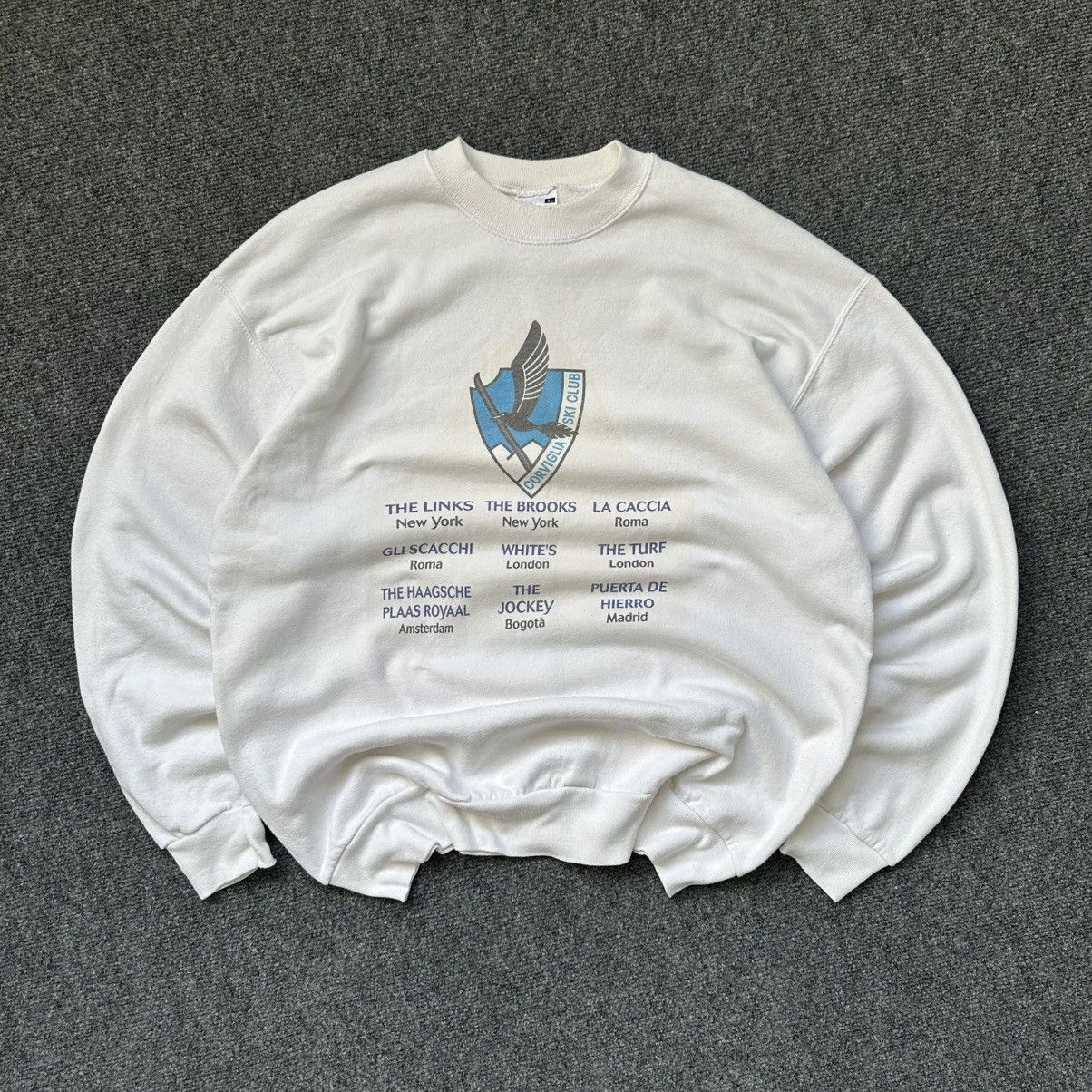 Fruit Of The Loom VTG 2000s Sweatshirts Fitted Man’s Size M Interclub Race Size US M / EU 48-50 / 2 - 3 Thumbnail