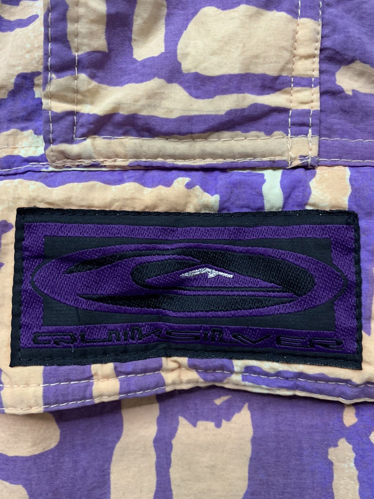 Quiksilver 🔥VTG QUICKSILVER MAZE FULLPRINTS JACKETS HALFZIPPER Size US S / EU 44-46 / 1 - 7 Thumbnail