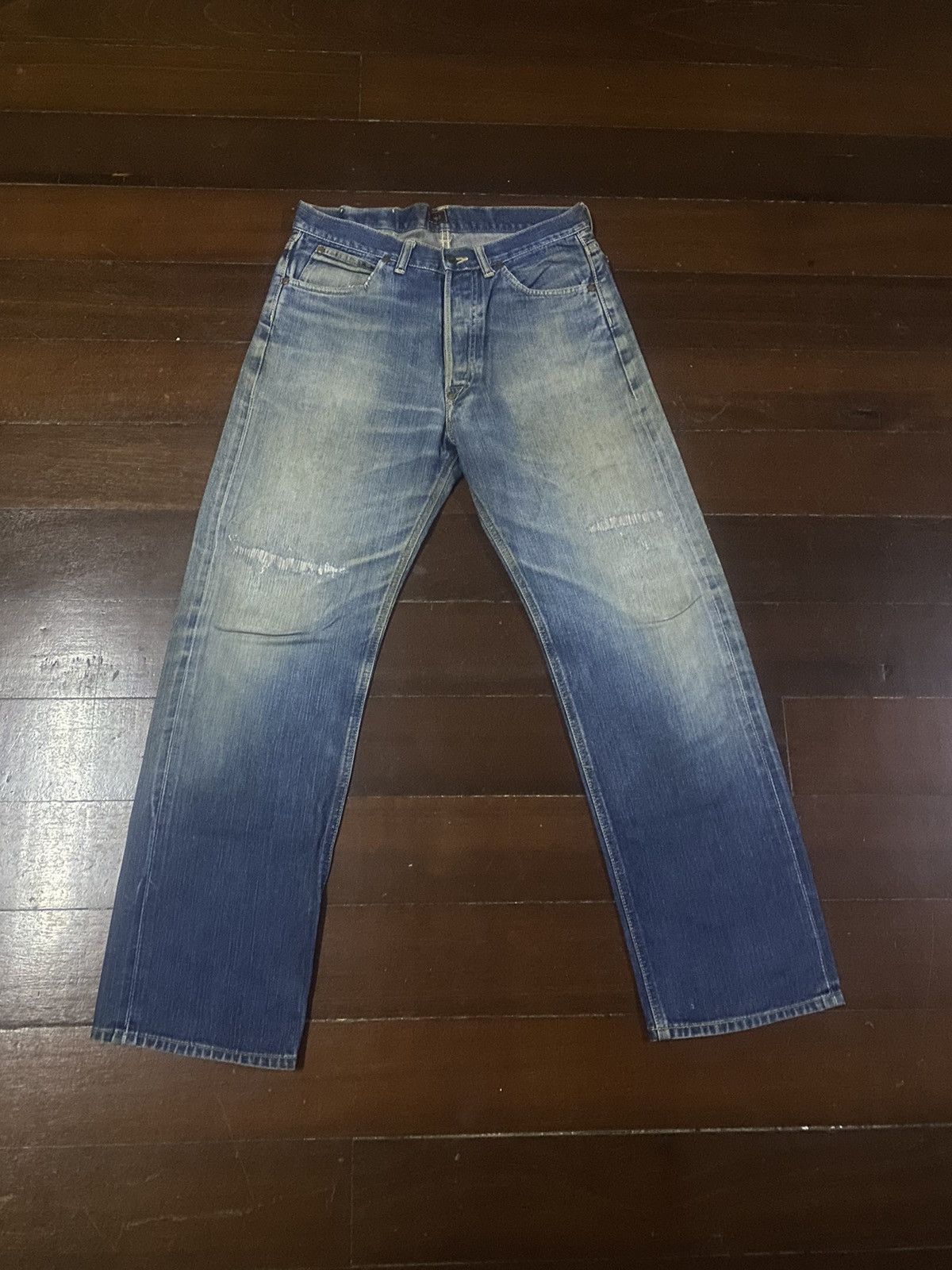 Fire Vintage LEE X the real mc coy Japan Selvedge Denim b-1