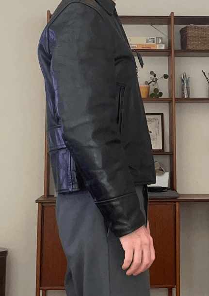 Aero Leathers Aero Leather half belt horsehide leather jacket Size US S / EU 44-46 / 1 - 8 Thumbnail
