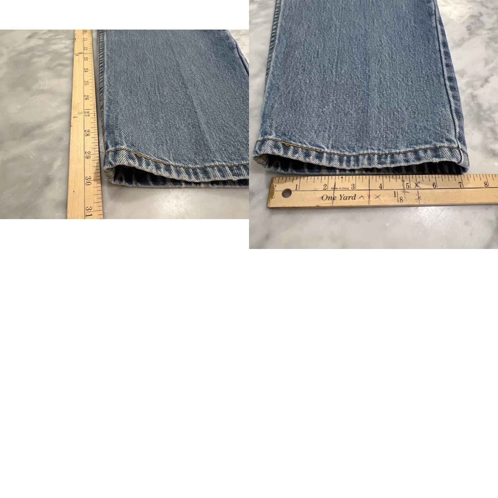 Levi's Levi's 505 Jeans Men’s 36x32 Regular Fit Light Blue Cotton Denim USA 90s 5-Pocket N/A Regular Mens Size US 36 / EU 52 - 10 Thumbnail