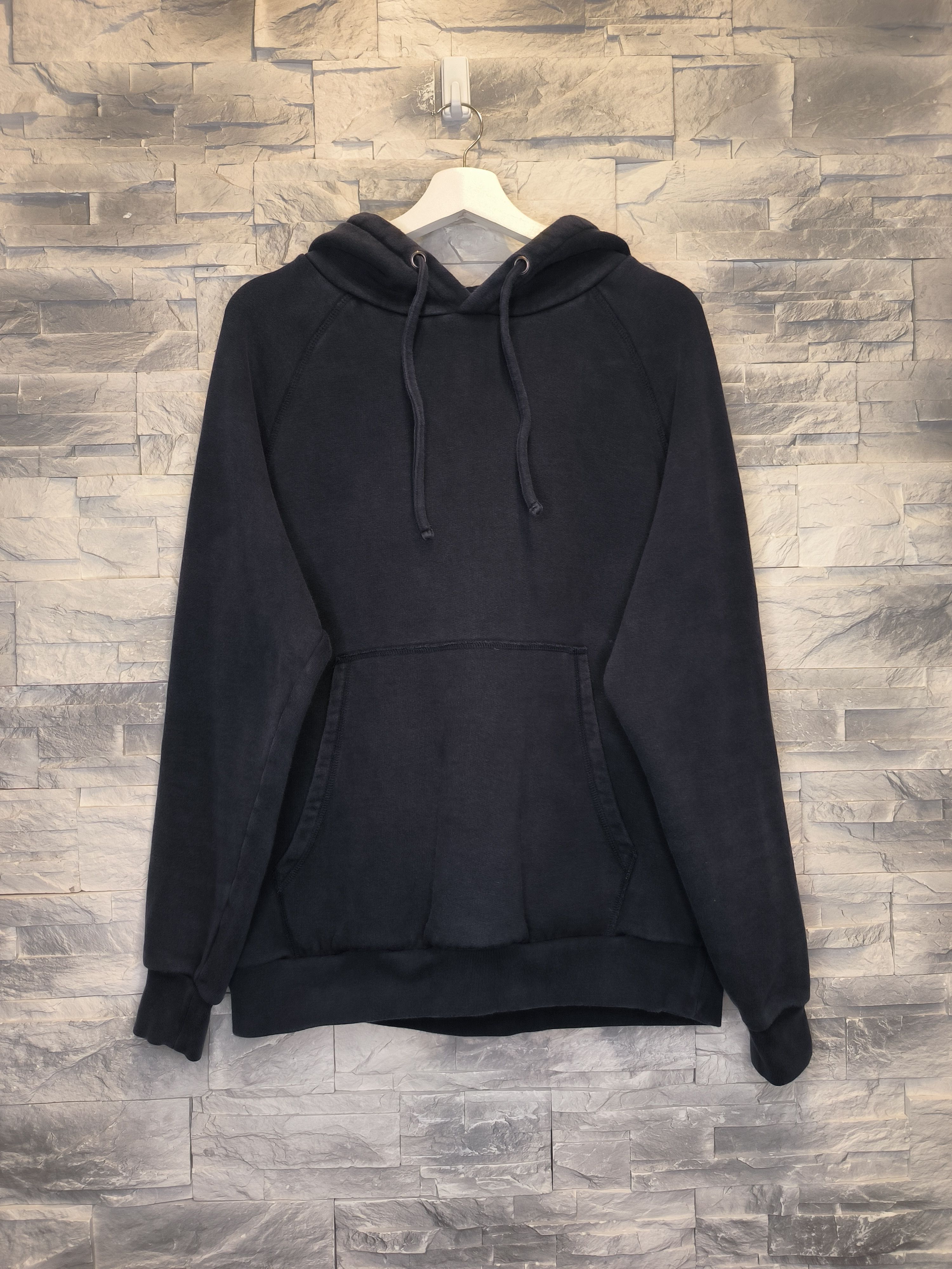 Vintage Arne Hoodie Black Logo Sweatshirt Size US M / EU 48-50 / 2 - 1 Thumbnail