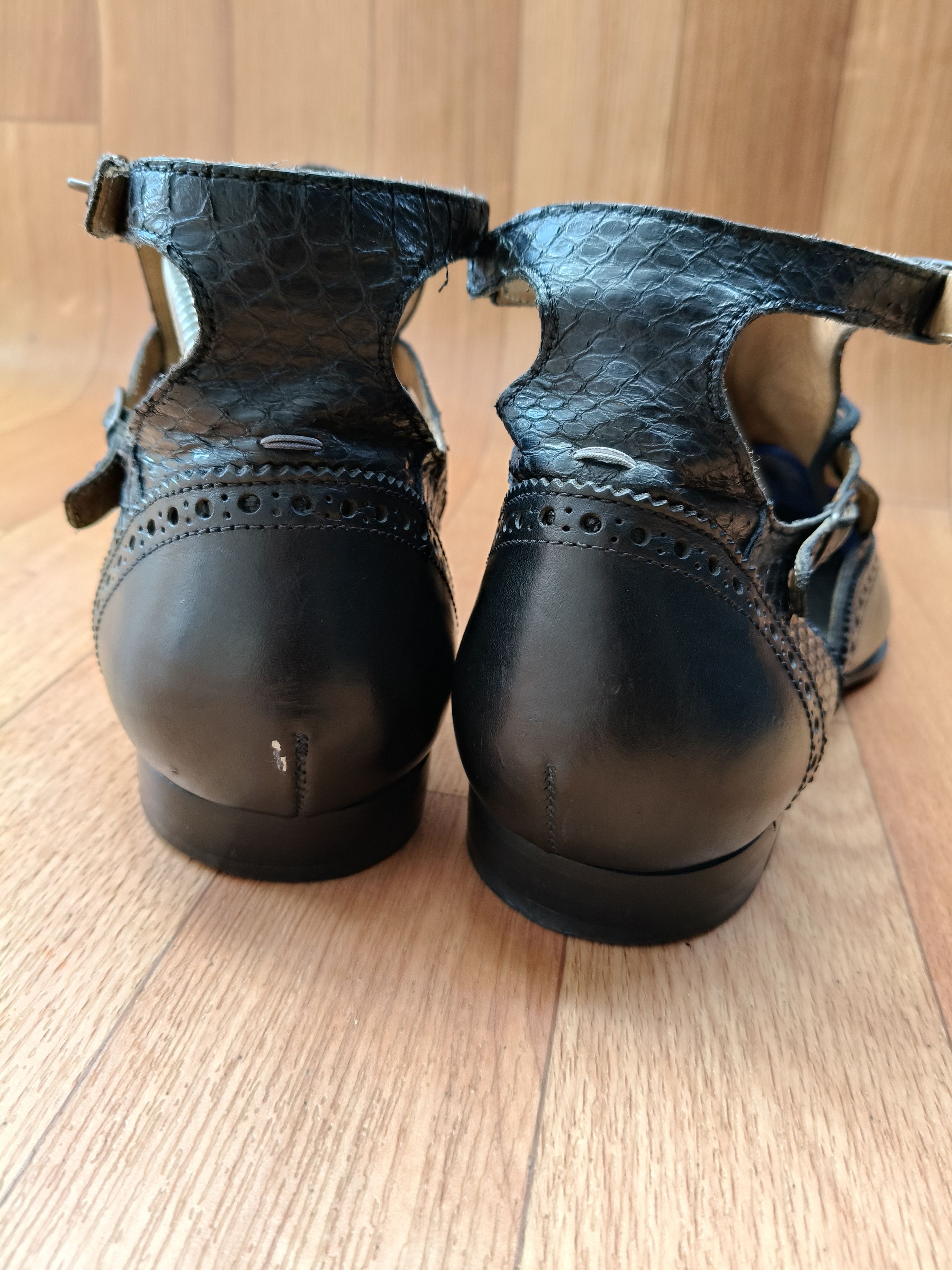 Maison Margiela 🔋🔥Maison Margiela " snakeskin - Oxfords " Size US 8 / EU 41 - 16 Thumbnail