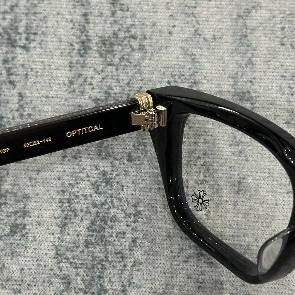 Chrome Hearts CHROME HEARTS OPTITCAL BLACK-18KGP SUNGLASSES Size ONE SIZE - 6 Thumbnail
