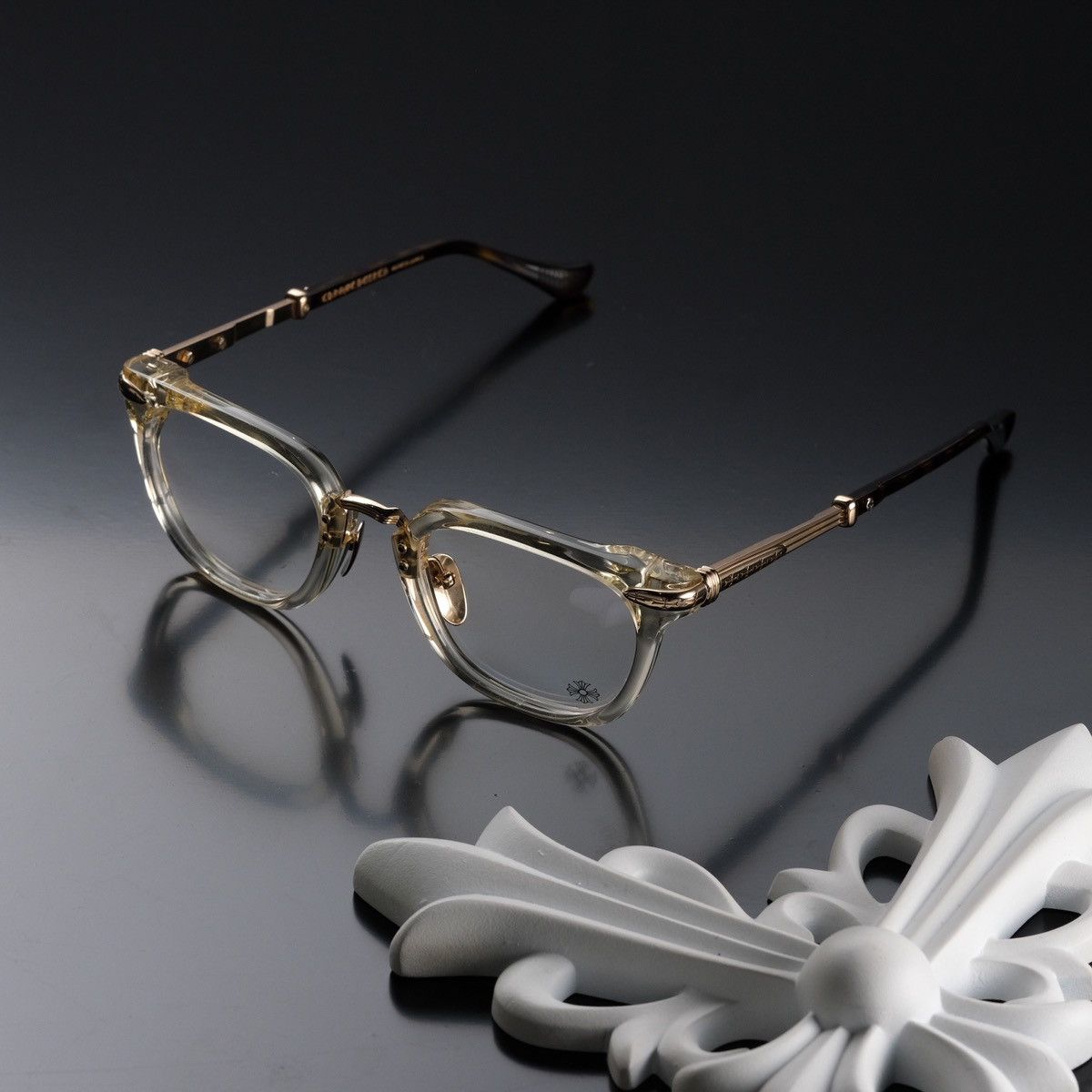 Chrome Hearts CHROME HEARTS TITANASLUVR GLASSES | Grailed