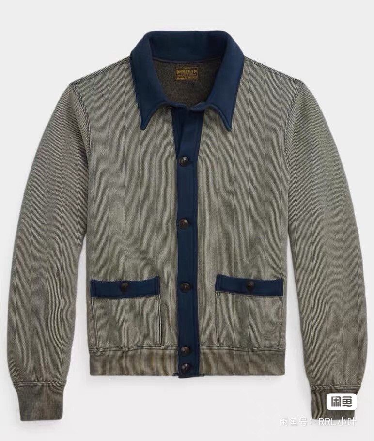 RRL Ralph Lauren RRL New Classic Collar Knit Cardigan Size US M / EU 48-50 / 2 - 1 Thumbnail
