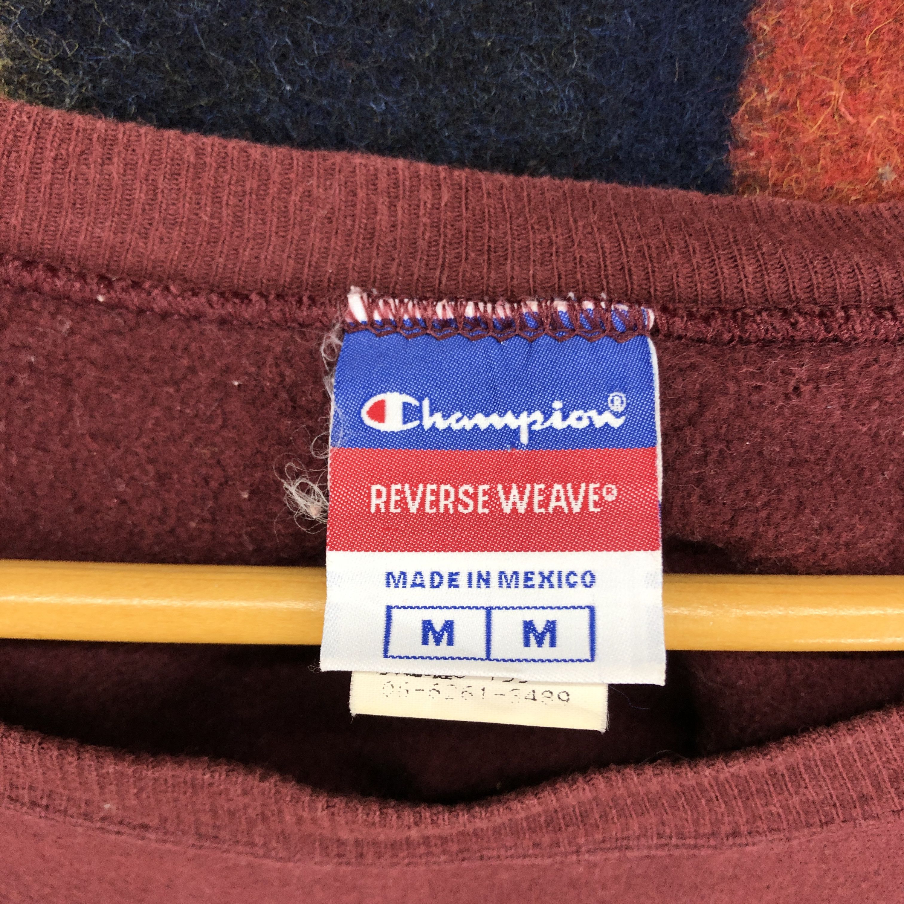 Champion 90s Vintage CHAMPION REVERSE WEAVE Sweatshirt #0502/U Size US L / EU 52-54 / 3 - 6 Thumbnail