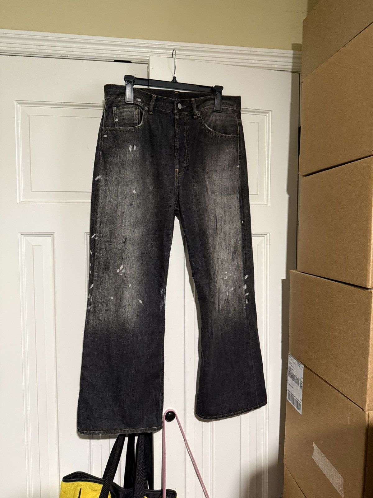 Acne Studios Acne Studios 2021M Black Trafalgar Denim Size US 32 / EU 48 - 1 Thumbnail