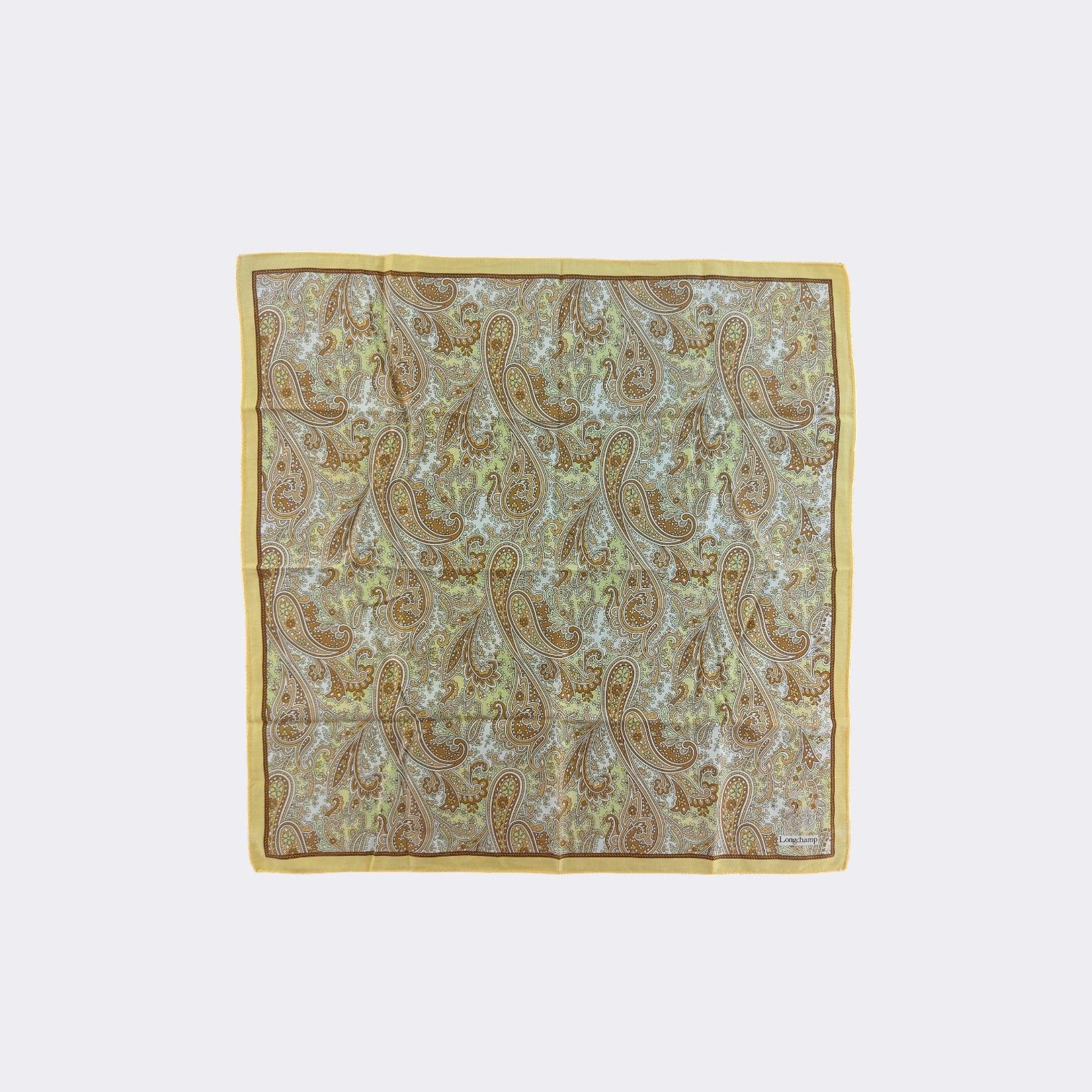 Longchamp × Vintage Vintage Longchamp Handkerchief Neckerchief Bandana H130H Size ONE SIZE - 2 Thumbnail