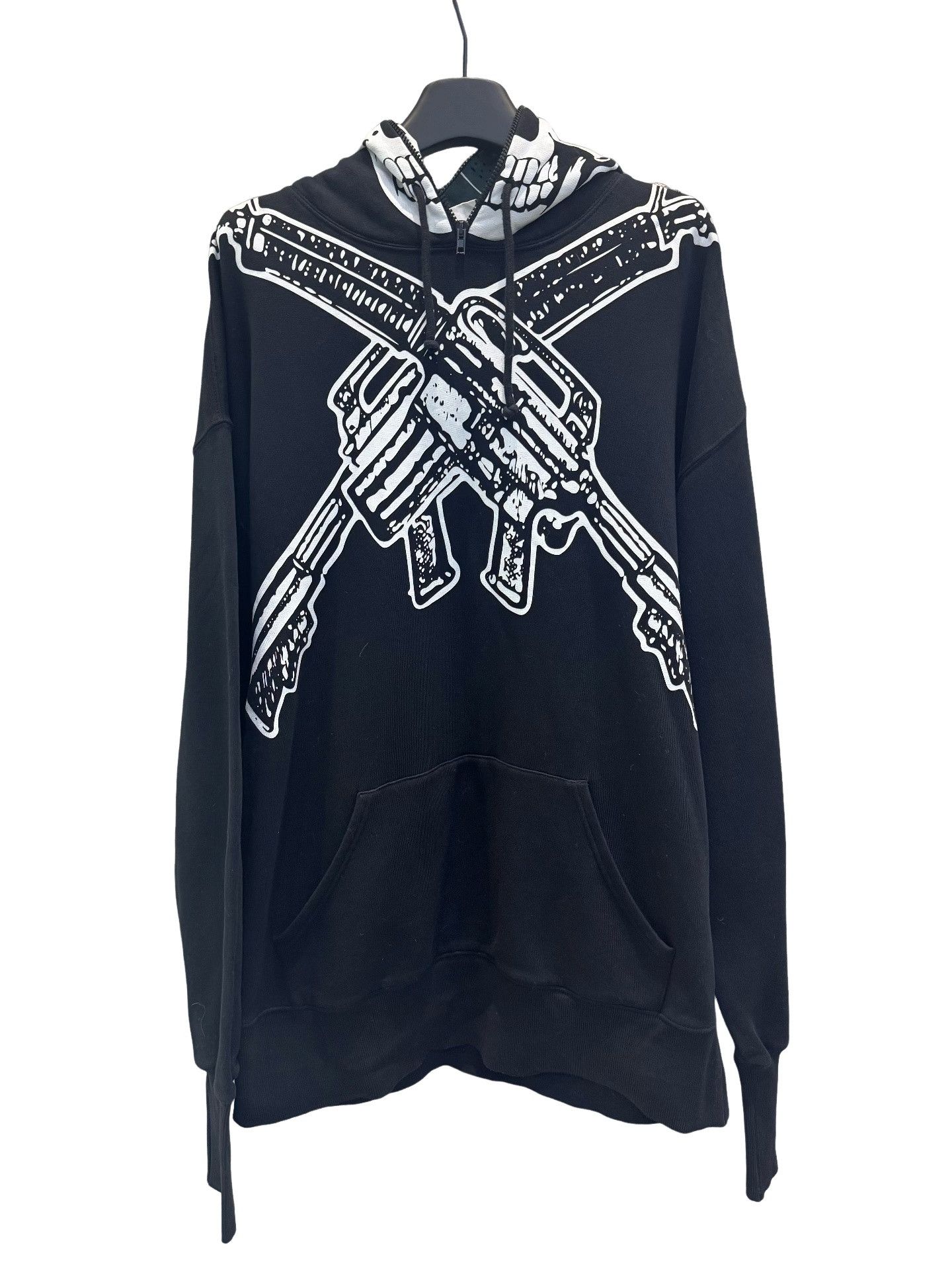 Vetements Vetements SS19 Army Marine infanterie skull full zip
