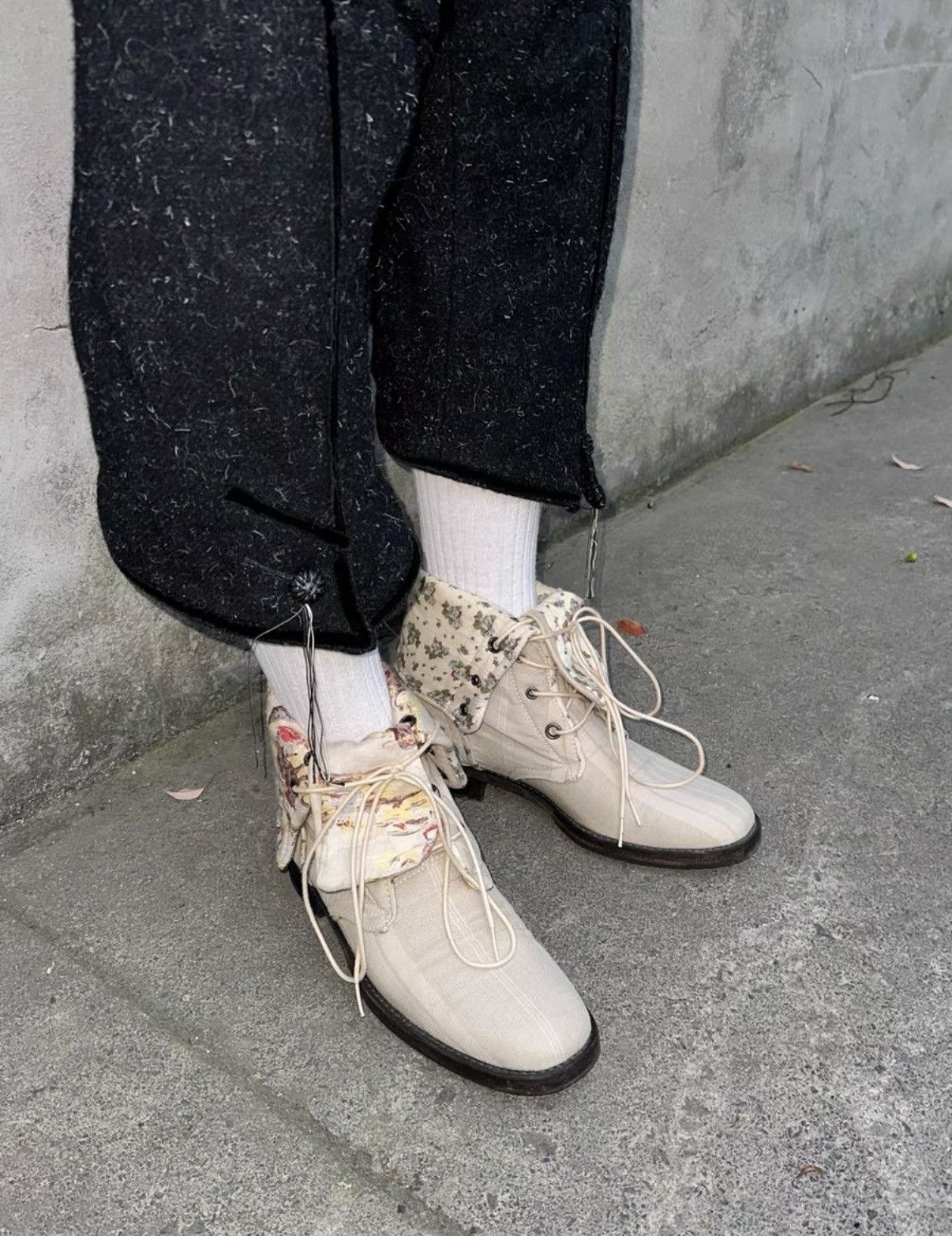Number (N)ine Undercover 04aw BUT period canvas boots but beautiful Size US 6.5 / EU 39-40 - 8 Thumbnail