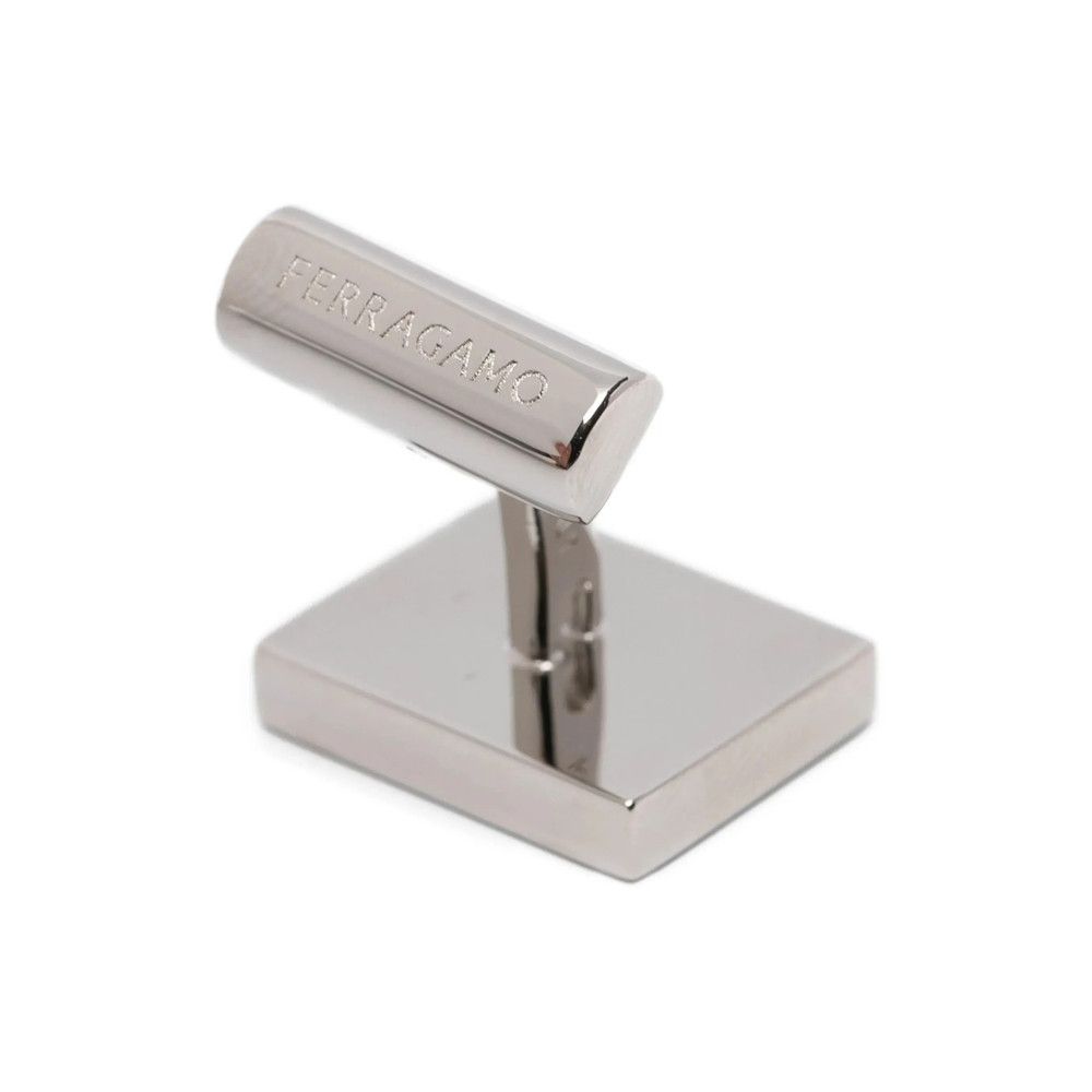 Salvatore Ferragamo Ferragamo SILVER Cufflinks Size ONE SIZE - 1 Thumbnail