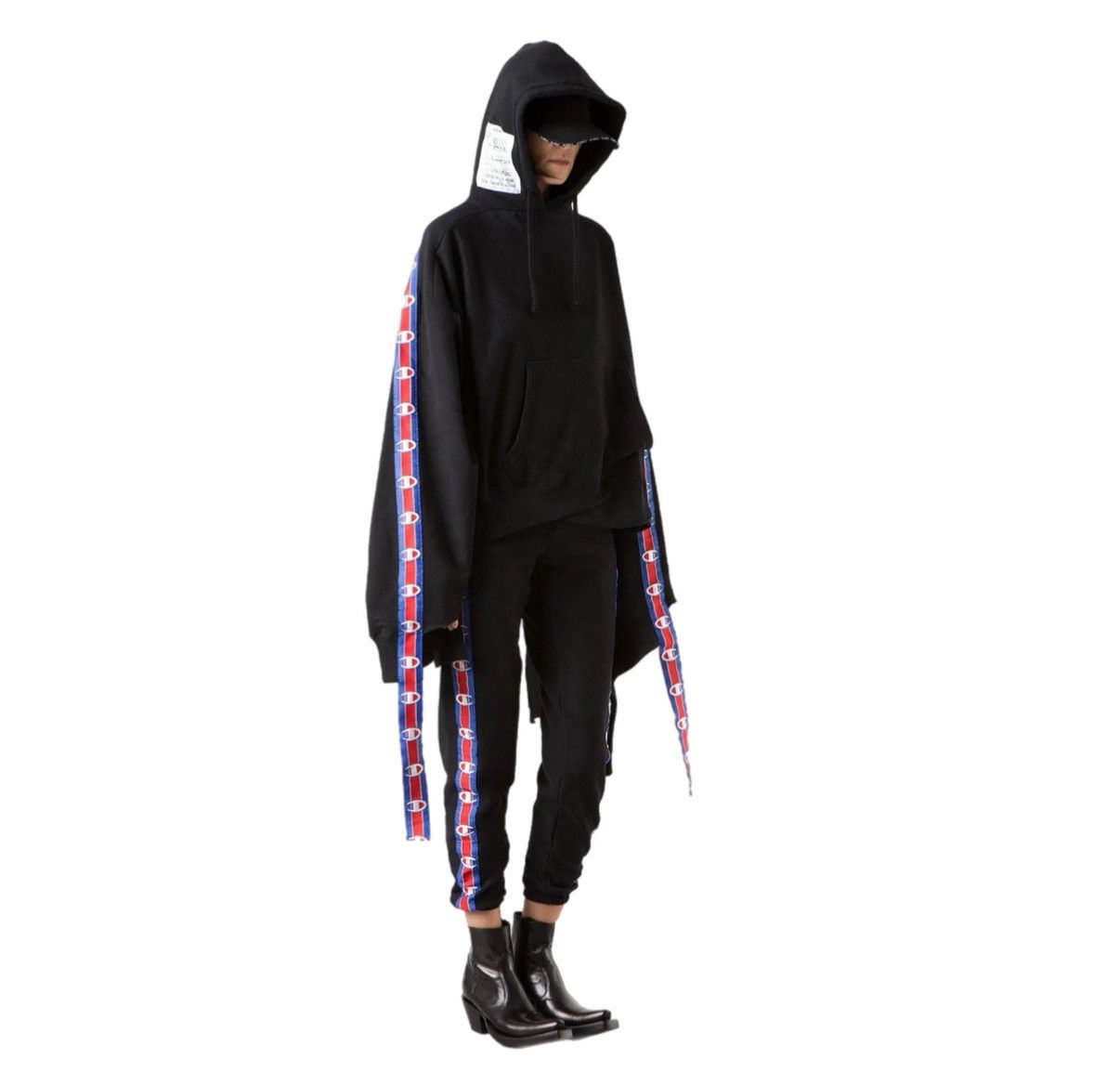 Vetements Vetements Russian Idol Oversized Black Hoodie