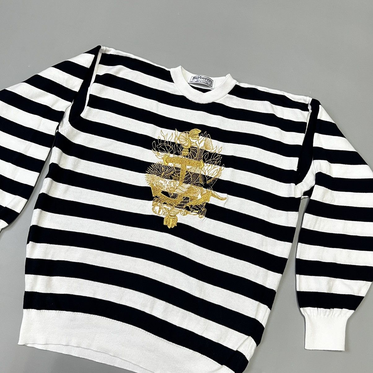 Burberry × Vintage Burberrys Vintage sweater Anchor ⚓️ logo Size US S / EU 44-46 / 1 - 5 Thumbnail