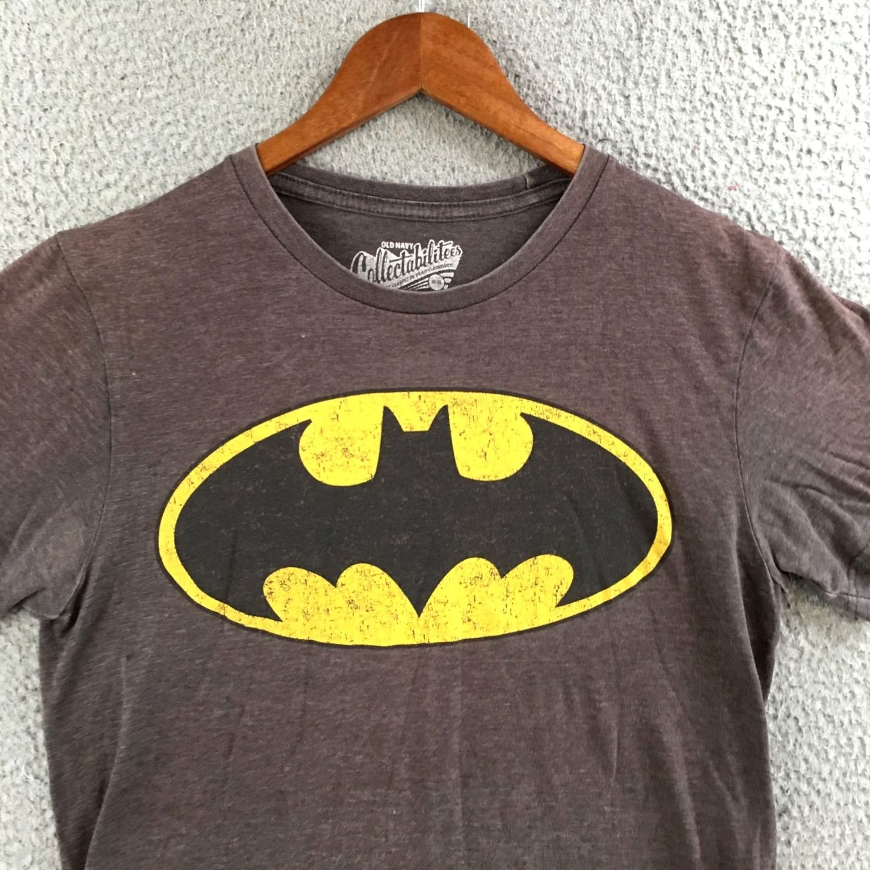 Old Navy Old Navy Shirt Mens M Brown Batman Graphic Print Short Sleeve Casual Crew Neck Size US M / EU 48-50 / 2 - 2 Thumbnail