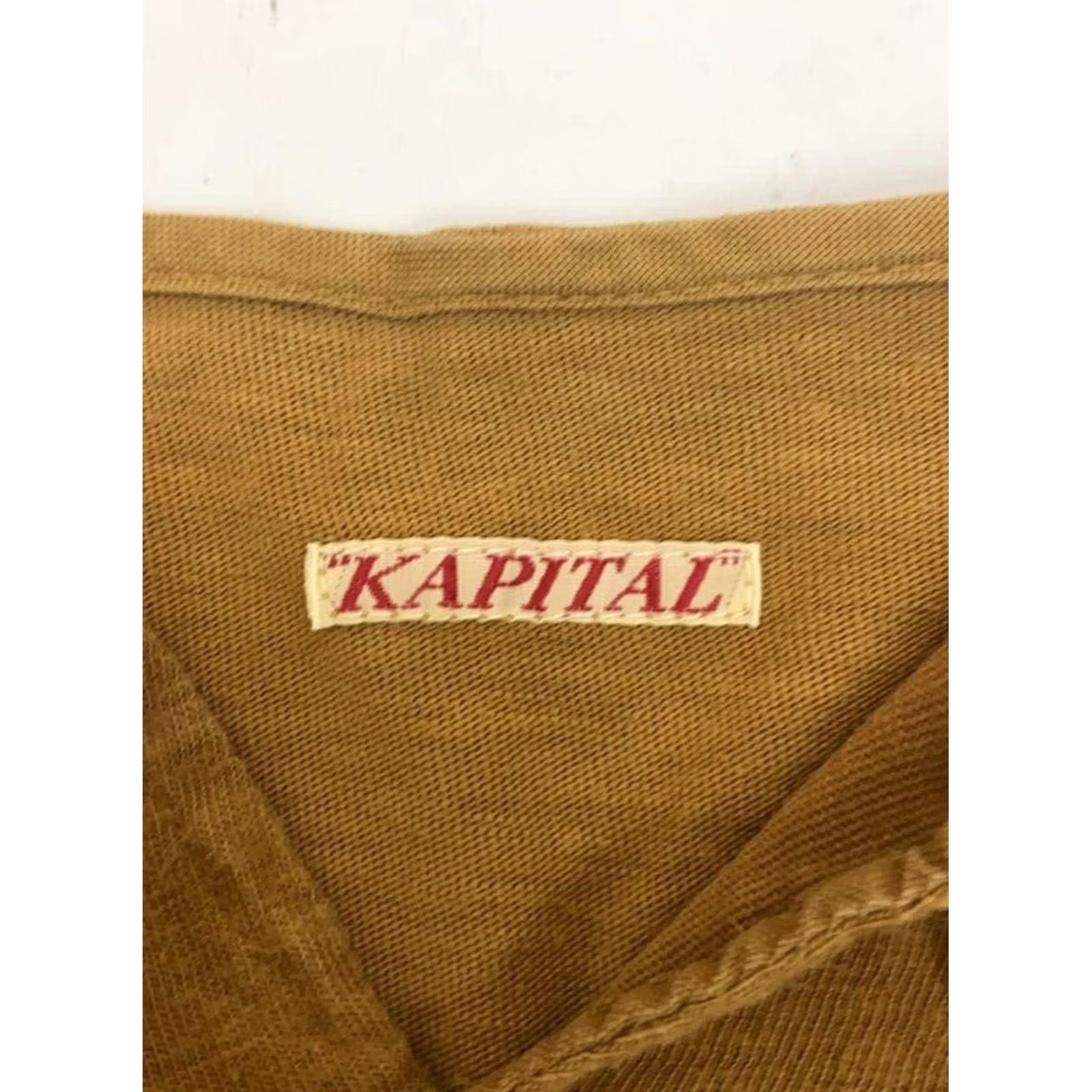 Kapital KAPITAL T-Shirt Shirt Women Long-Sleeve Cotton Yellow Solid Casual USED Size S Ladies Regular Fit Womens XS? Size S / US 4 / IT 40 - 4 Thumbnail