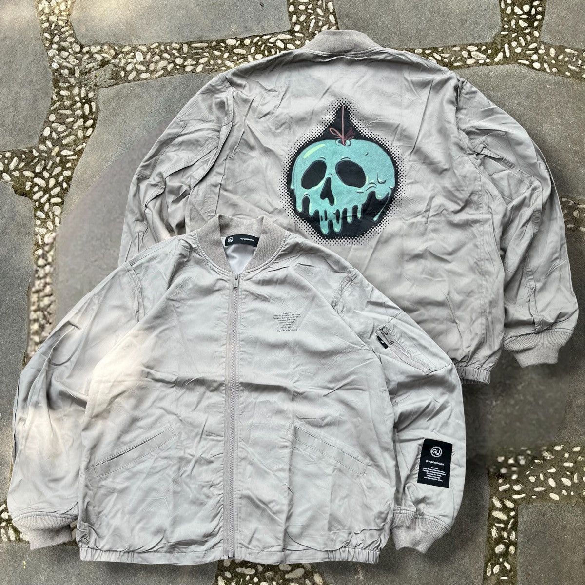 GU × Undercover LAST OFFER💰Archive Japan 🖤 GU × UNDERCOVER Bomber Jacket Size US L / EU 52-54 / 3 - 1 Thumbnail
