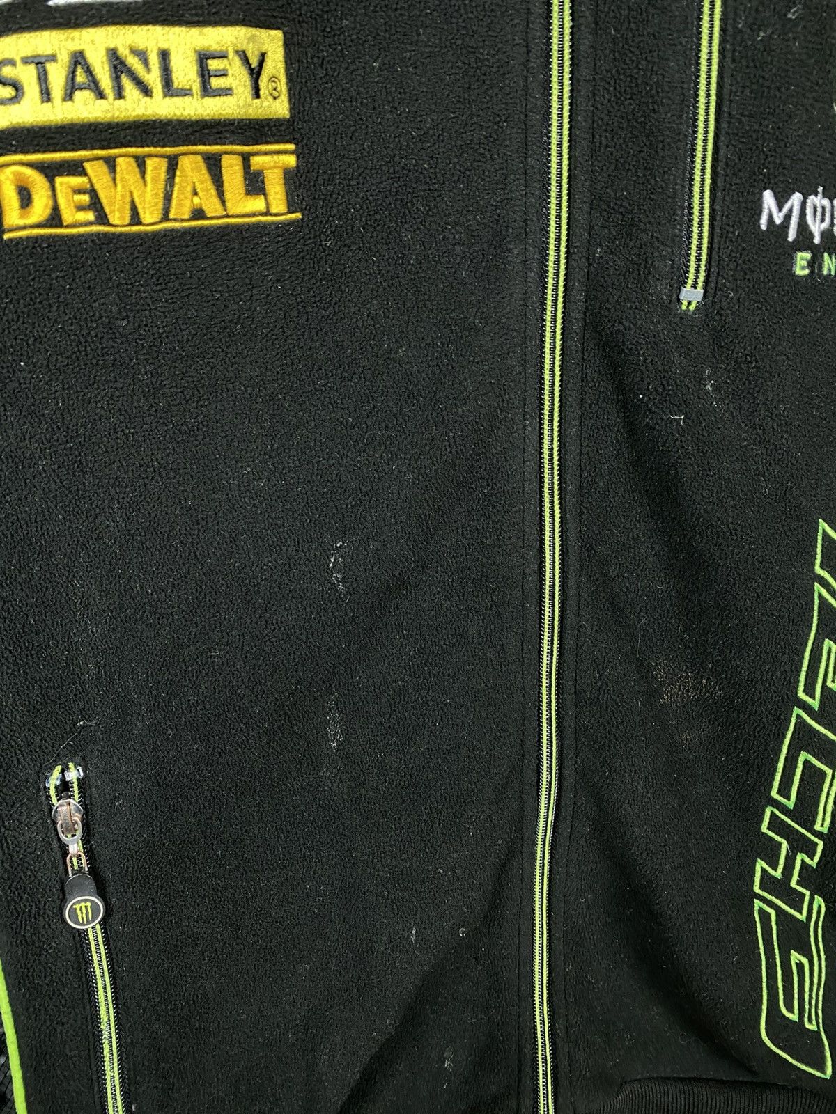 Yamaha 🏁VTG Jacket Fleece Monster Yamaha Tech 3 Official Racing🏁 Size US L / EU 52-54 / 3 - 12 Thumbnail