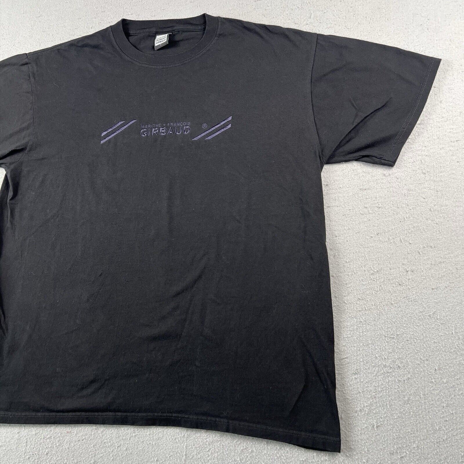 Marithe + Francois Girbaud Marithe Francois Girbaud Shirt Men’s Large Black Embroidered Size US L / EU 52-54 / 3 - 11 Thumbnail
