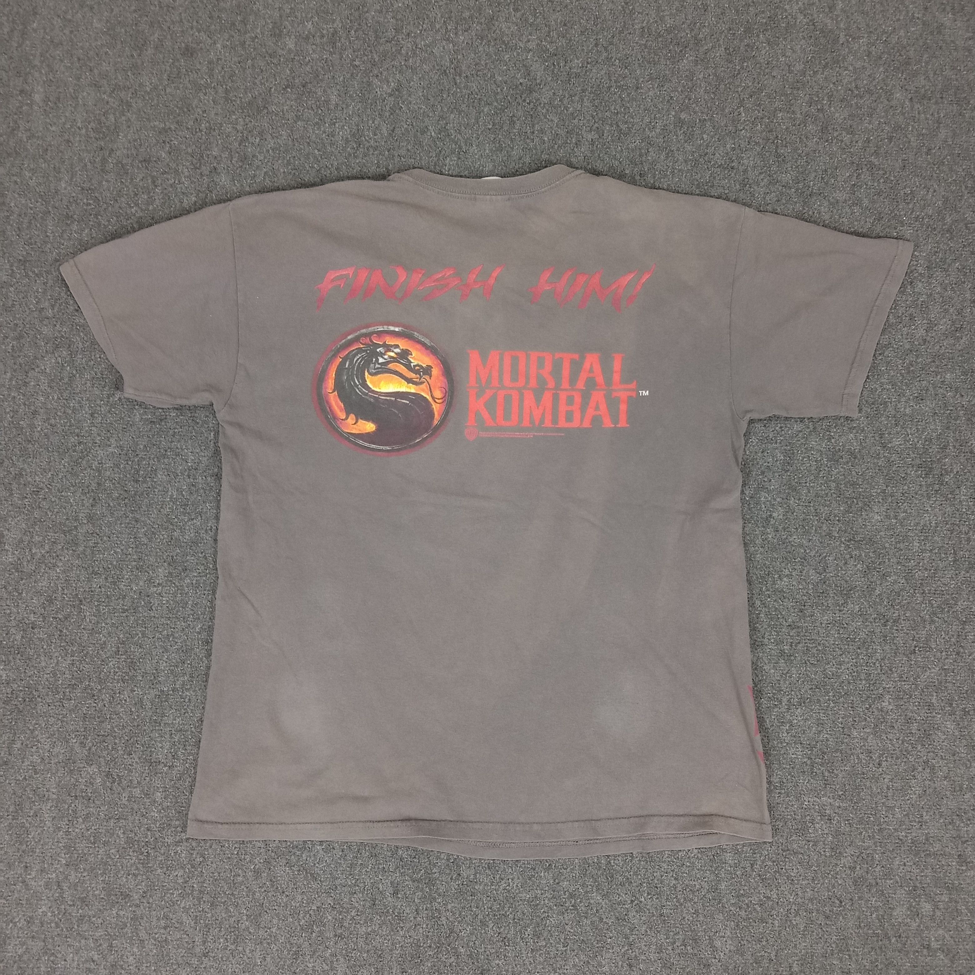 The Game × Vintage Mortal Kombat American Movie Game Horror Tshirt Size US L / EU 52-54 / 3 - 1 Thumbnail