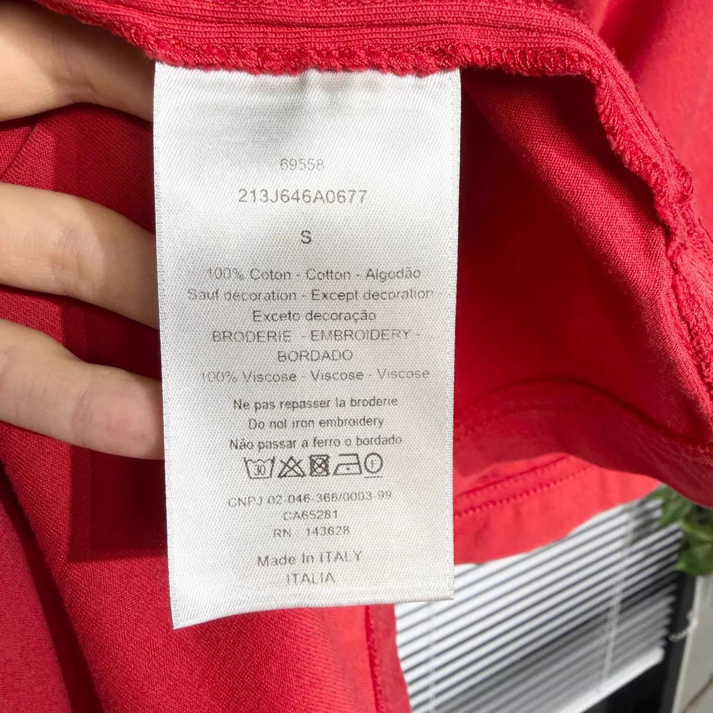 Dior Dior x Kenny Scharf Tiger Embroidery Red Short Tee Size US S / EU 44-46 / 1 - 5 Thumbnail