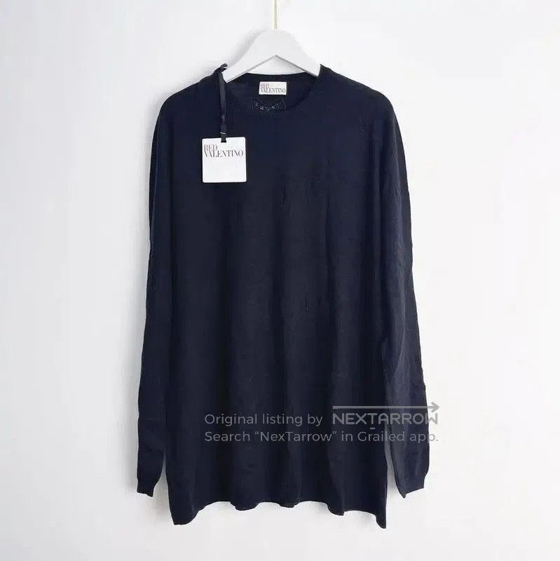 Valentino Valentino Men's Black Pullover Sweater . Size US L / EU 52-54 / 3 - 1 Thumbnail