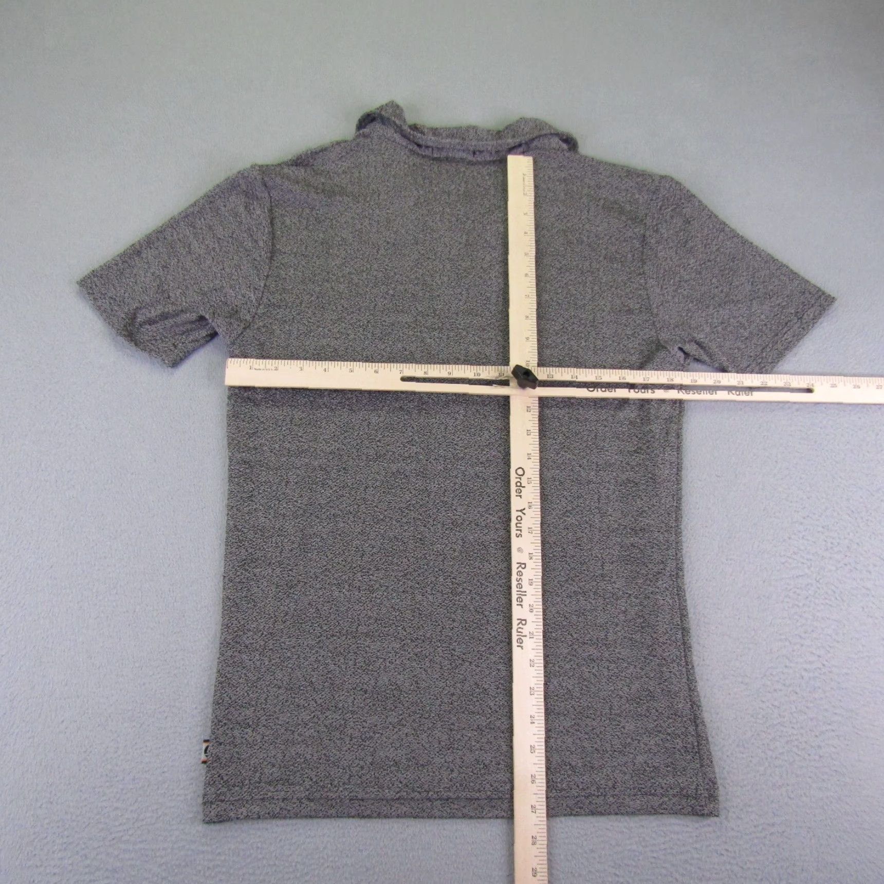 Vintage VINTAGE YMLA Polo Shirt Mens Large Gray Split Collar Triblend Knit Club Disco Polo Shirt Mens Large Gray 90s YMLA Mens Clothing Size US L / EU 52-54 / 3 - 4 Thumbnail