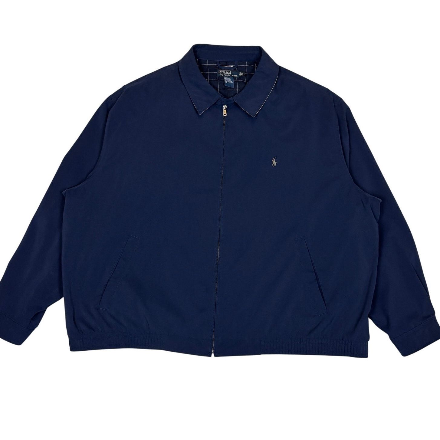 Polo Ralph Lauren VTG 90s Polo Ralph Lauren Jacket Full Zip Navy 3XB Bomber Size US XXL / EU 58 / 5 - 1 Thumbnail
