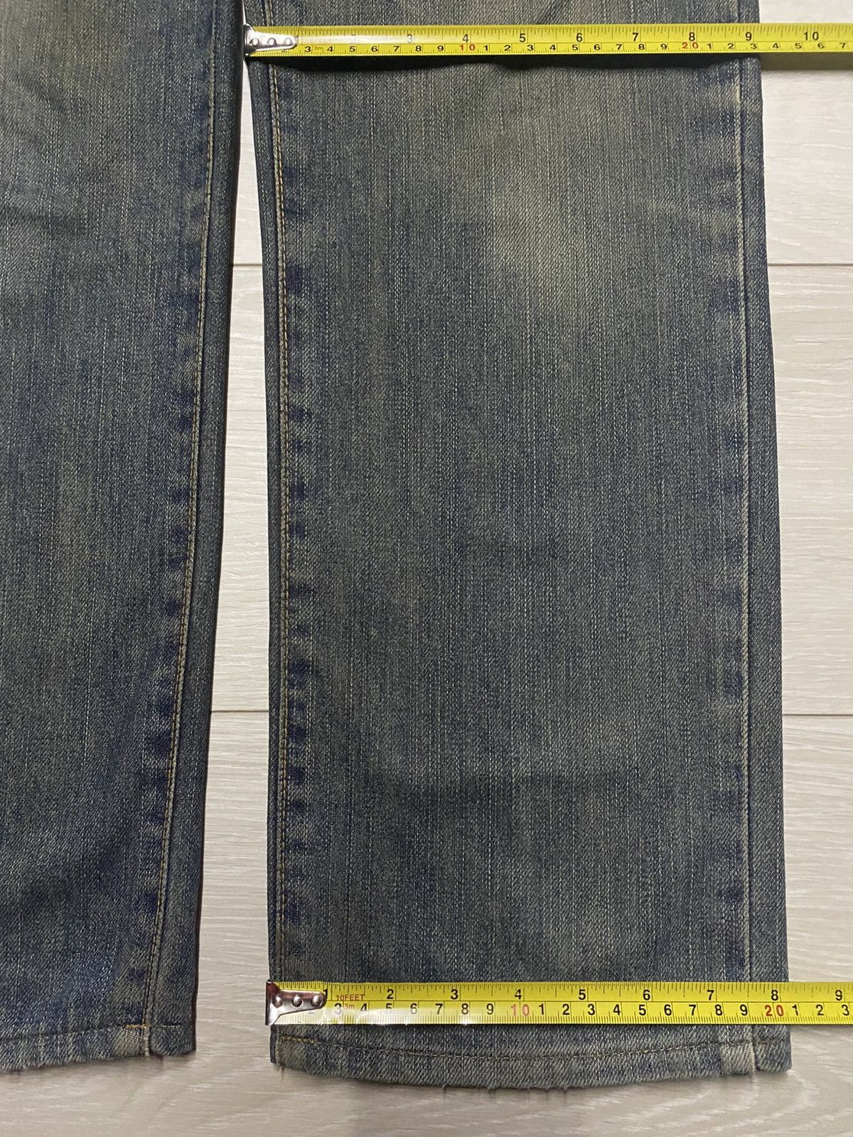 Junya Watanabe Edwin 403 International Basic Mud Wash Loose Jeans Size US 33 - 16 Thumbnail