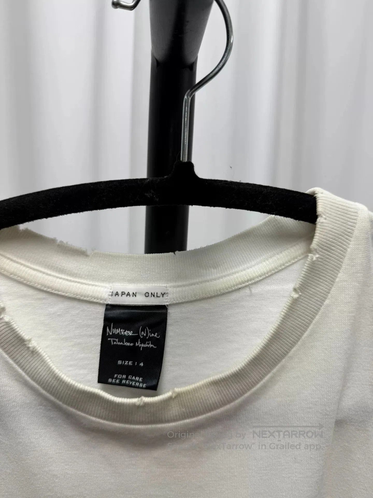 Comme des Garcons Homme Plus Number (N)ine Nirvana T-Shirt Size 4. Size US L / EU 52-54 / 3 - 3 Thumbnail