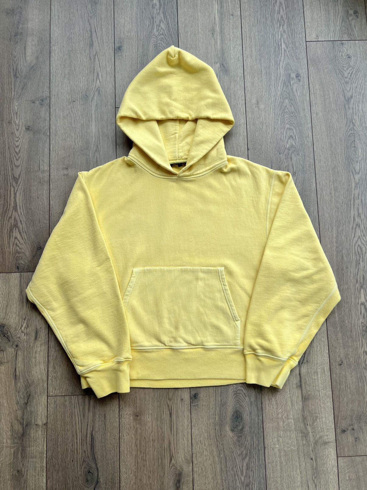 Kanye West × Yeezy Yeezy season 3 yellow zip up hoodie size small