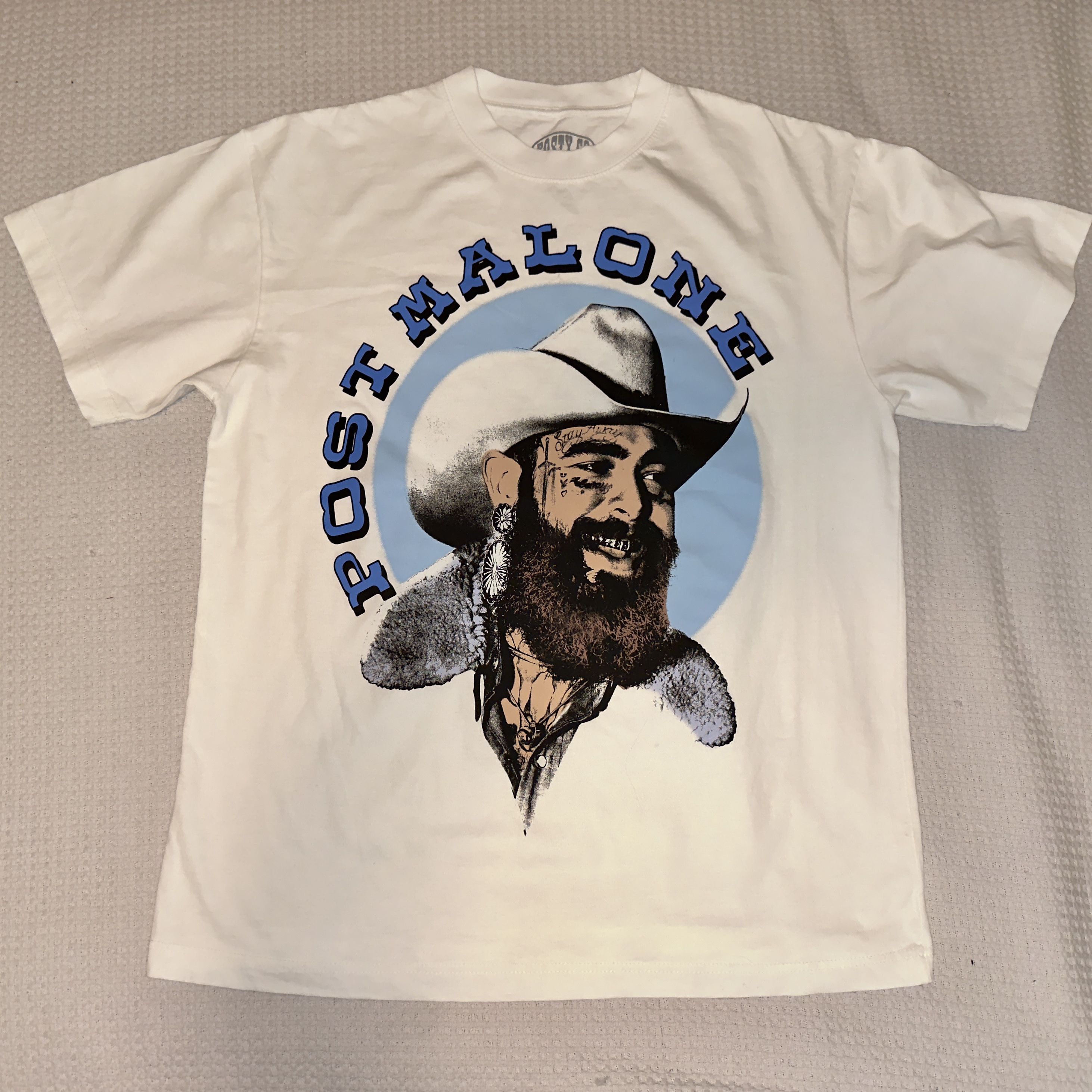 Rap Tees Post Malone Coachella 2025 White Shirt L Size US L / EU 52-54 / 3 - 1 Thumbnail