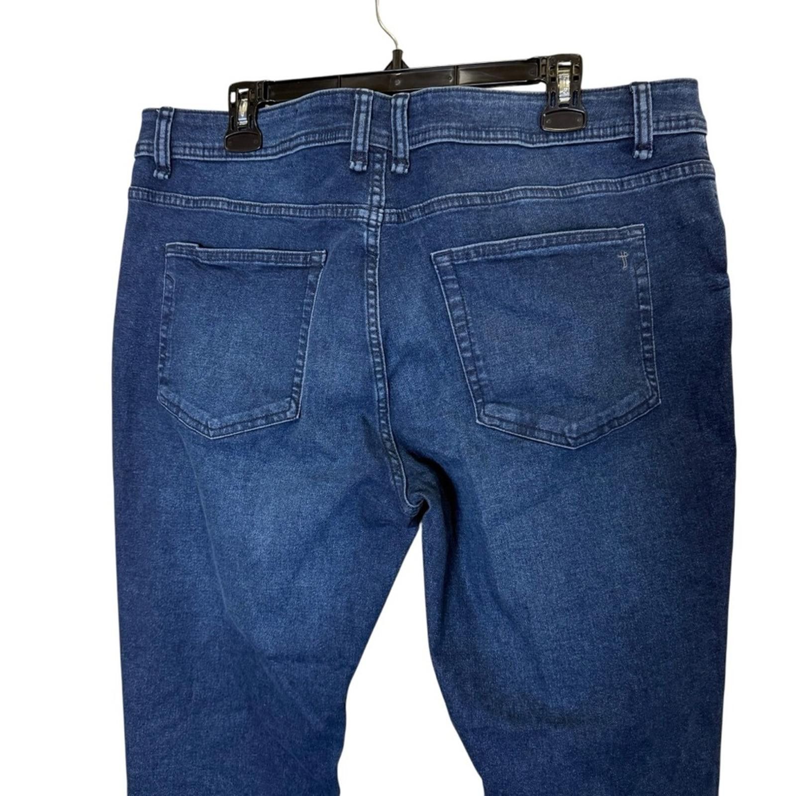 Other The Perfect Jean NYC Mens Dark Blue Skinny Jeans sz 38x28 Size US 38 / EU 54 - 5 Thumbnail
