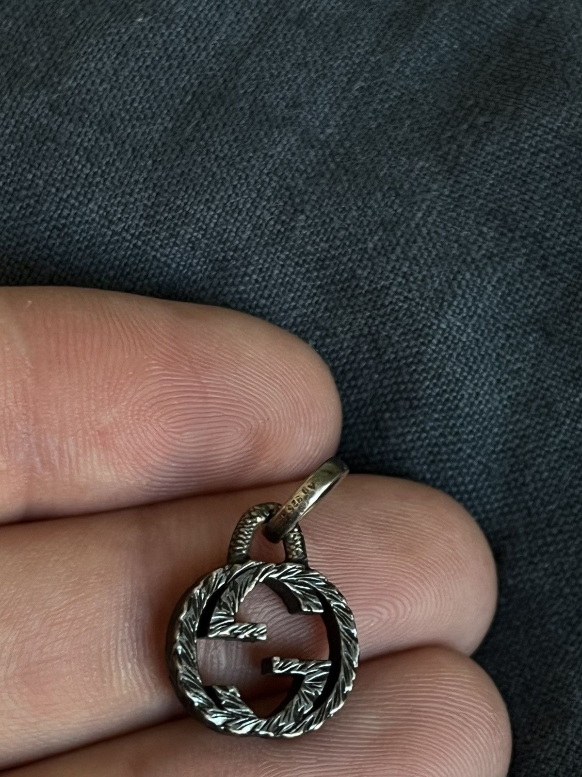 Gucci GG Interlocking Gucci Charm Pendant Size ONE SIZE - 2 Thumbnail