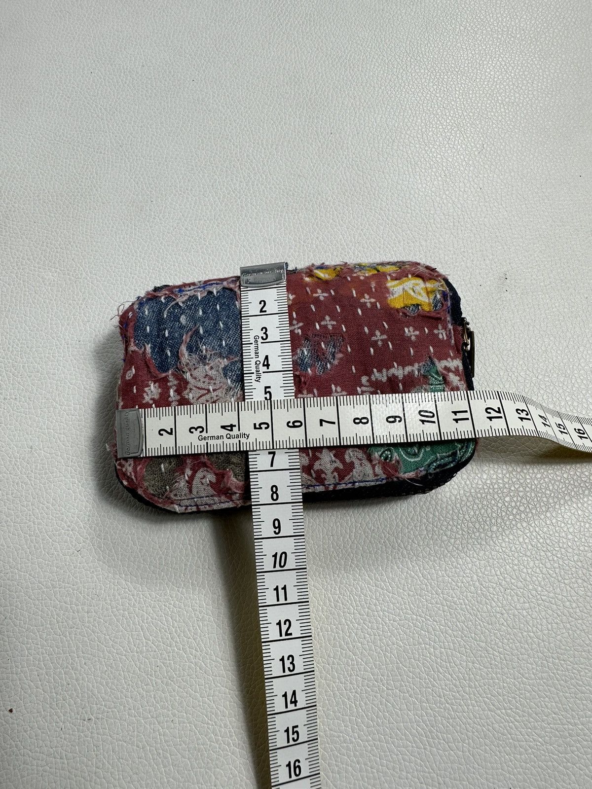 Other Custom Made Distressed Paisley Boro Patchwork Wallet Size ONE SIZE - 7 Thumbnail