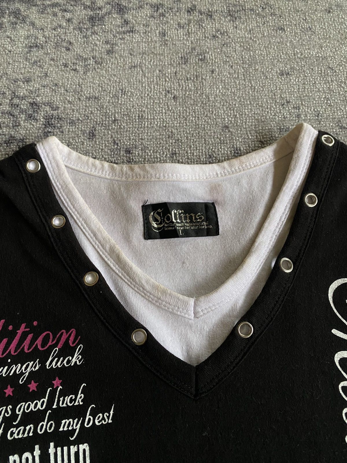Hysteric Glamour × If Six Was Nine × Japanese Brand Y2k Collins ifsixwasnine style tshirt Size US L / EU 52-54 / 3 - 3 Thumbnail