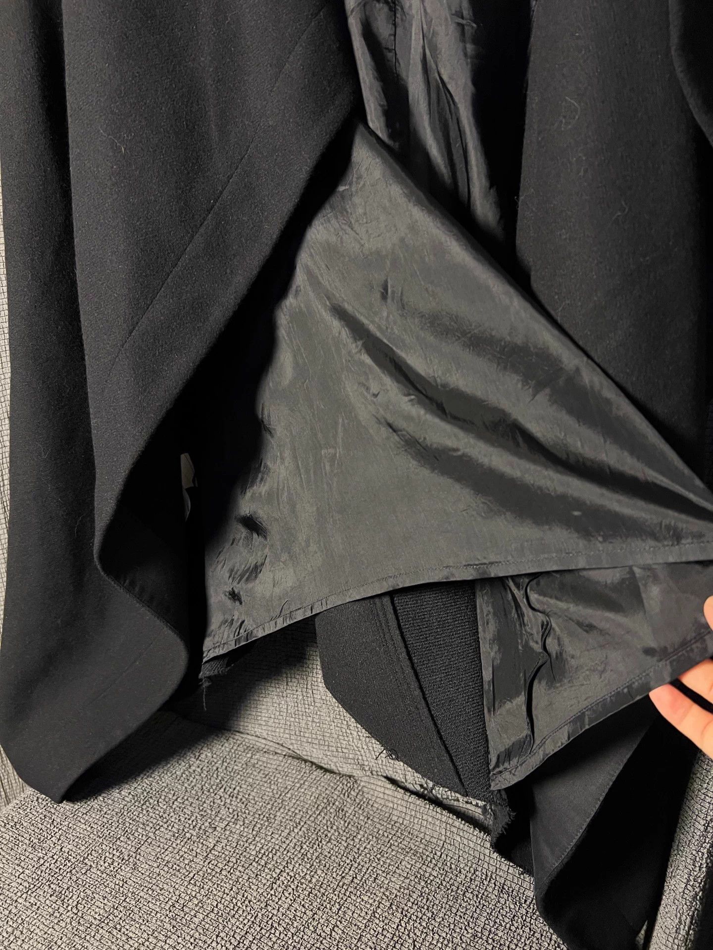 Rick Owens Rick Owens 15FW Runway Geo Sequin Sleeveless Wool Cape Size M / US 6-8 / IT 42-44 - 9 Thumbnail