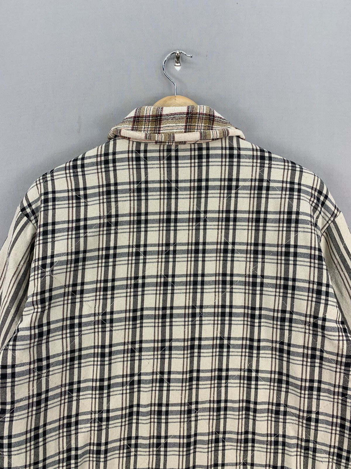Flannel Zara Multi Plaid Quilted Flannel Jacket Size US M / EU 48-50 / 2 - 11 Thumbnail