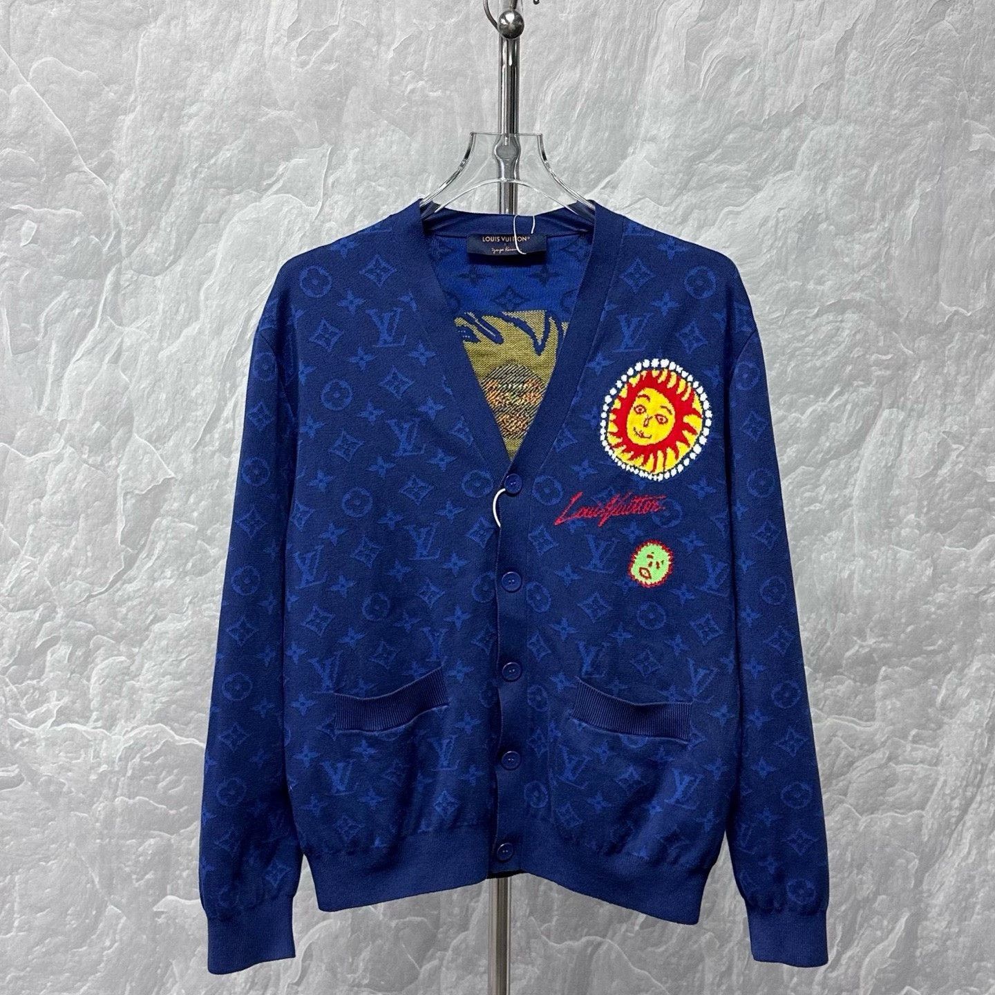 Louis Vuitton louis vuitton flower-pattern cardigan jacket Size XL / US 12-14 / IT 48-50 - 1 Thumbnail
