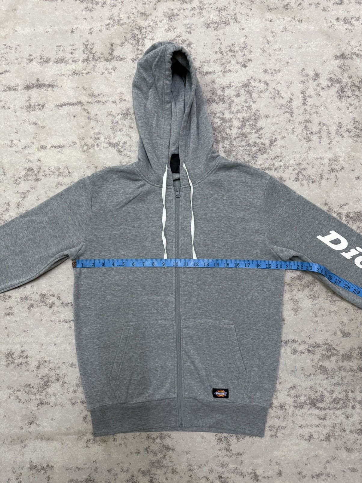 Dickies Dickies Spellout Graphic Xsleeve Zip Up Sweater Hoodie Size US S / EU 44-46 / 1 - 14 Thumbnail