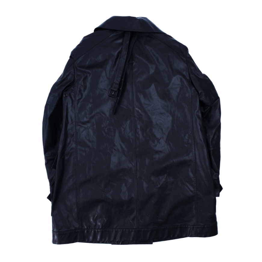 Belstaff Belstaff Italy Black Wool Blend Trench Coat Size L Size US L / EU 52-54 / 3 - 2 Thumbnail