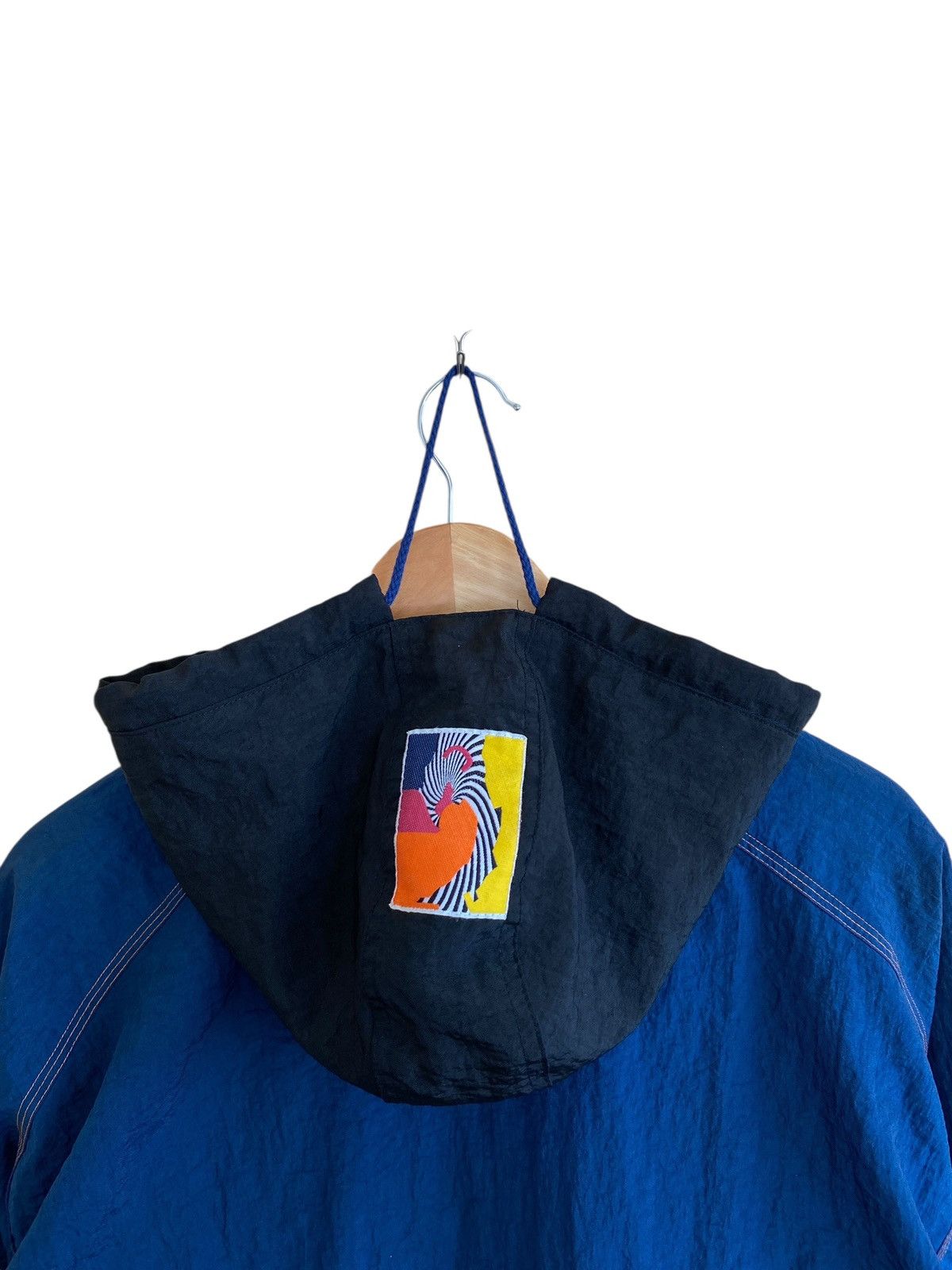 Adidas Very Rare Vintage Brand Adidas ATP Tour Nylon Hoodie 2000s Size US S / EU 44-46 / 1 - 5 Thumbnail