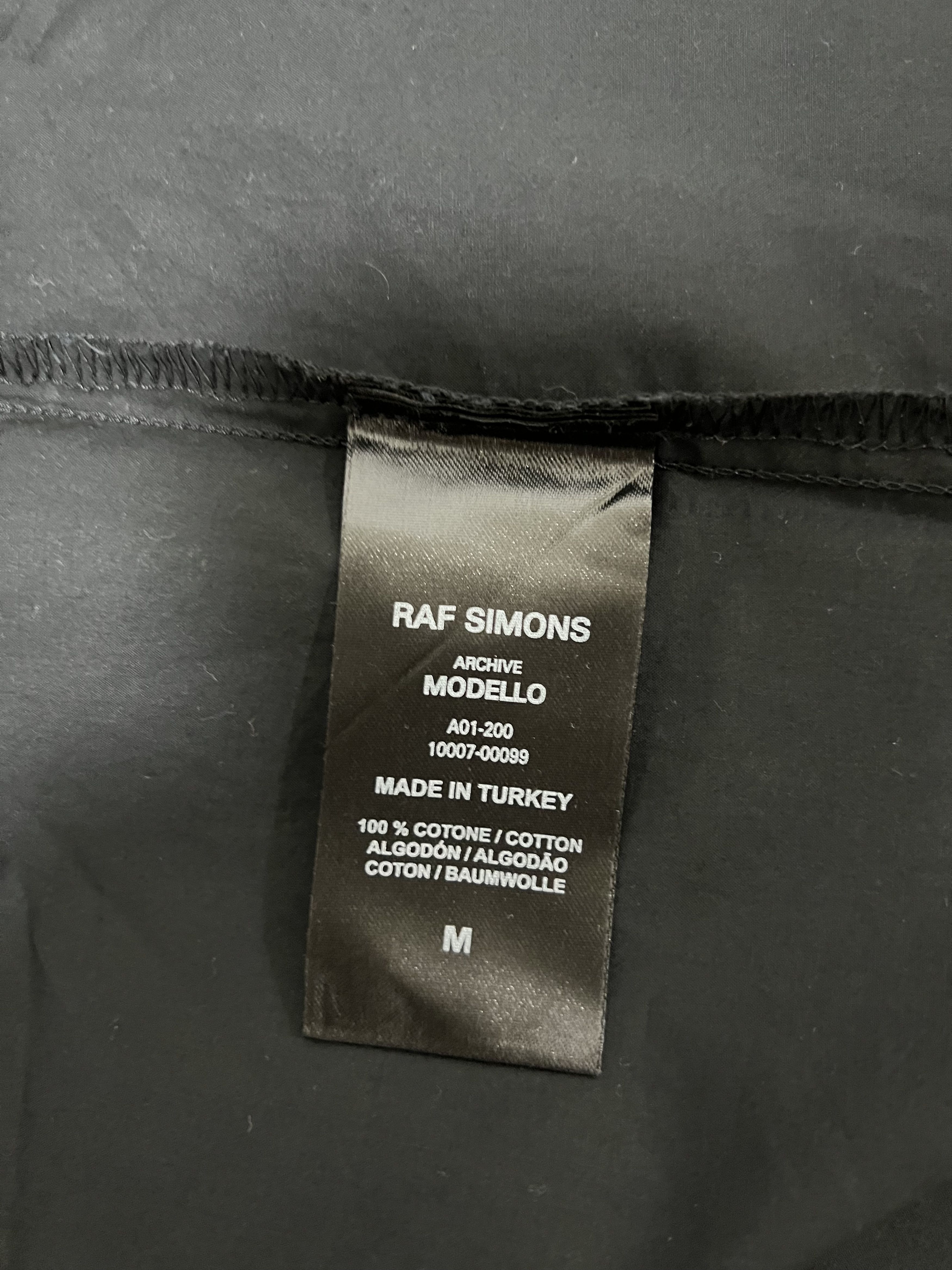 Raf Simons 💚 Raf Simons Redux Fear Generation Sleeveless Hoodie Black Size US M / EU 48-50 / 2 - 12 Thumbnail