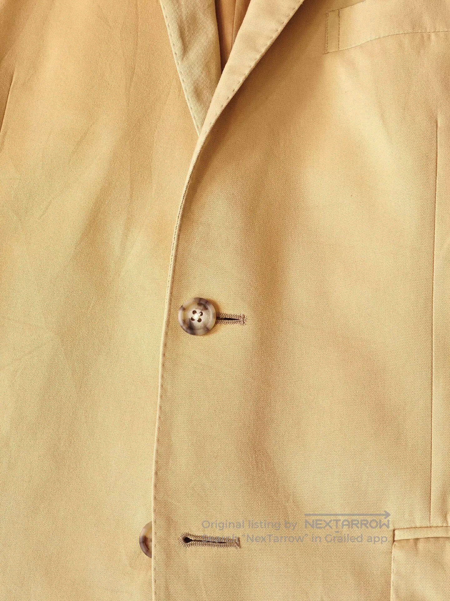 Polo Ralph Lauren Polo Ralph Lauren Beige Cotton Blazer. Size US M / EU 48-50 / 2 - 7 Thumbnail