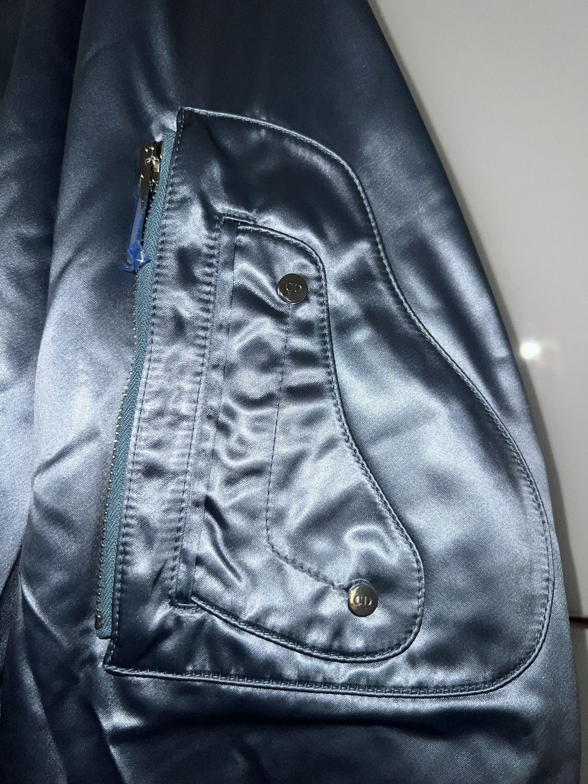 Dior × Stussy Dior x Stussy Bomber Jacket Size US L / EU 52-54 / 3 - 7 Thumbnail