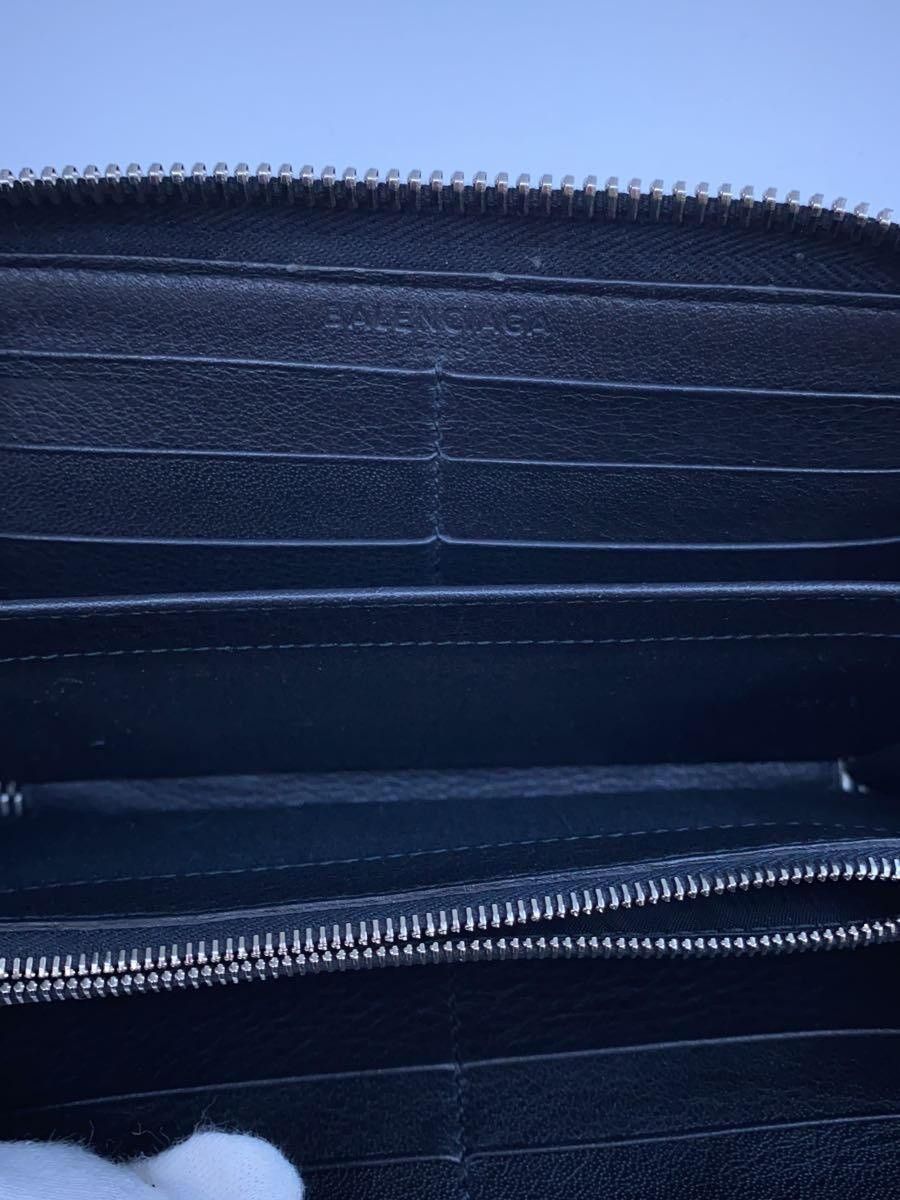 Balenciaga Balenciaga Leather Long Wallet Black Size ONE SIZE - 4 Thumbnail