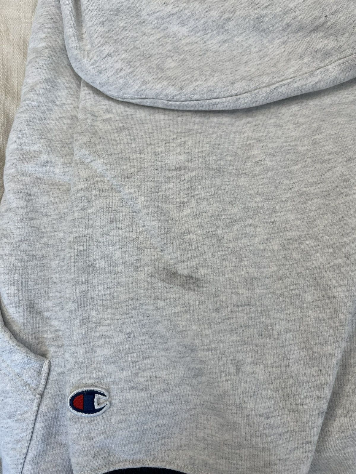 Champion × Supreme Grey supreme champion hoodie XL Size US XL / EU 56 / 4 - 8 Thumbnail