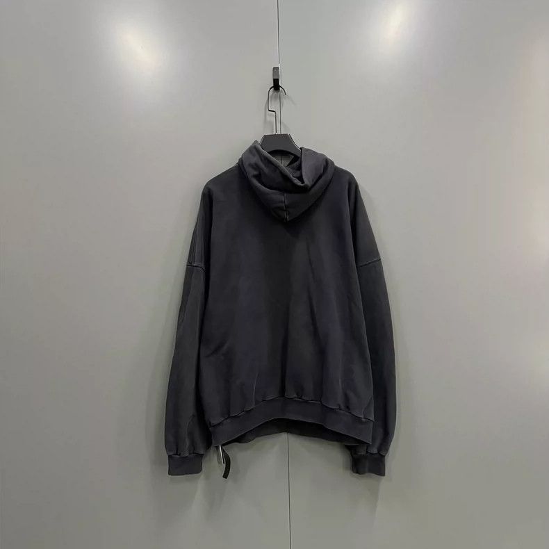 Balenciaga Balenciaga Embroidered side monogram logo hoodie Size US XL / EU 56 / 4 - 2 Thumbnail