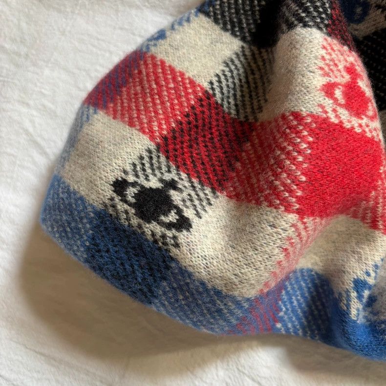 Vivienne Westwood Vivienne Westwood A plaid woolen hat Size ONE SIZE - 2 Thumbnail